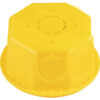 Caixa de Embutir Octogonal 3x3 Tramontina Amarela para Alvenaria – Ref. 57500/043