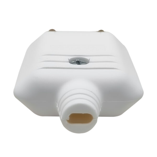 Pino Plugue Macho Margirius 10A Branco 2 Polos 180° Tomada Elétrica 2P Bivolt