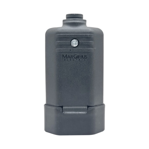Plugue Prolongador Fêmea 10A Margirius Preto 2P+T – Tomada Elétrica de Qualidade