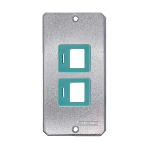Tampa 2 Suportes Keystone RJ45 Para Condulete 3/4" Tramontina