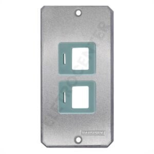 Tampa Espelho 2 Postos Tomada RJ45 Para Condulete 3/4" Tramontina