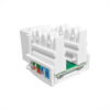 Tomada Keystone RJ45 Cat5e Fêmea – Conector Rede Internet Padrão