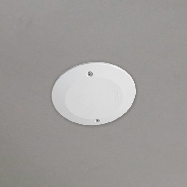 Tampa Cega Redonda 4" para Teto – Placa de Acabamento para Caixinha de Luz