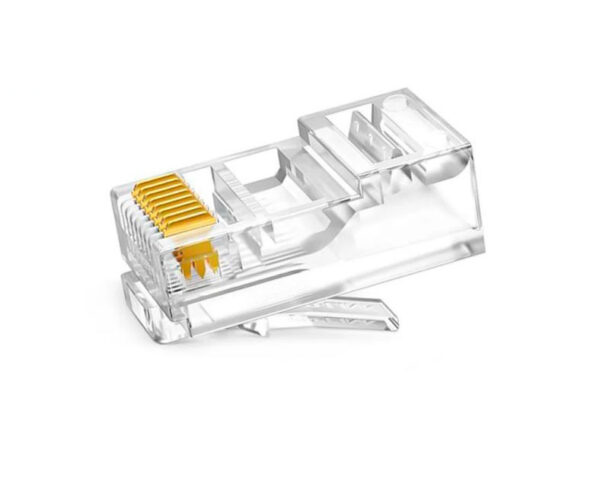 100 Conector Rede Internet Macho RJ45 UTP Cat6