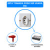 Tomada de Sobrepor Externa 20A 2P+T Mec-Tronic – Resistente e Segura