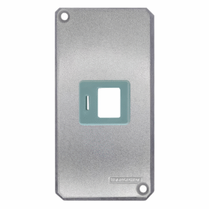 Tampa 1 Suporte RJ45 Tramontina p/ Condulete 1" | Keystone de Rede