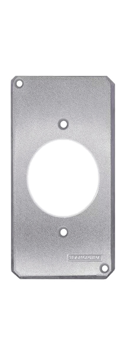 kit-com-3 Tampa 1 Posto Tomada Redonda Tramontina Para Condulete 1"