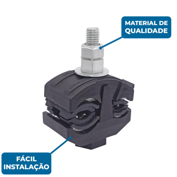 Conector CDP Perfurante 16 a 120mm² Derivação 4,00 a 35mm²