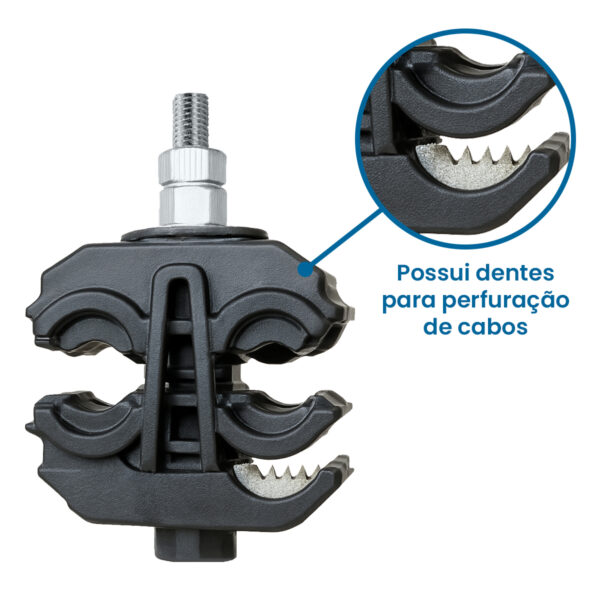 Conector CDP Perfurante 25-150mm² Derivação 25-150mm²