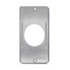 Tampa Espelho 1 Posto Tomada Redonda Para Condulete 3/4”