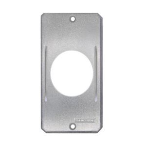 Tampa Espelho 1 Posto Tomada Redonda Para Condulete 3/4”