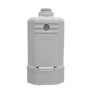Plugue Tomada Fêmea Extensão 2P+T 10A Cinza - MarGirius