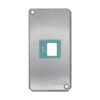 Tampa 1 Suporte RJ45 Tramontina p/ Condulete 1" | Keystone de Rede