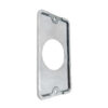 Tampa Espelho 1 Posto Tomada Redonda Para Condulete 3/4”
