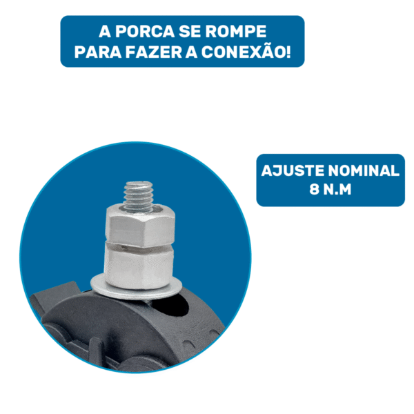 Conector CDP Perfurante 10-95mm Derivação 1,50-10mm FEK