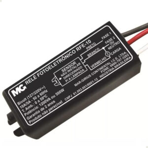 Relé Fotoeletrônico Compacto 500W RFE-10 Bivolt MarGirius