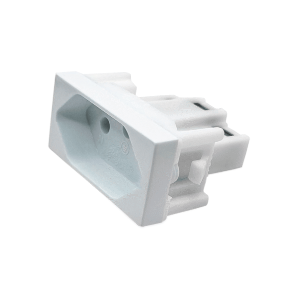 Módulo Tomada 20A 250V Branca 39017 Linha Petra Mec-Tronic
