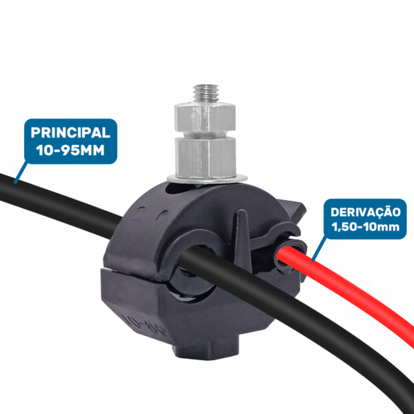 Conector CDP Perfurante 10-95mm Derivação 1,50-10mm FEK